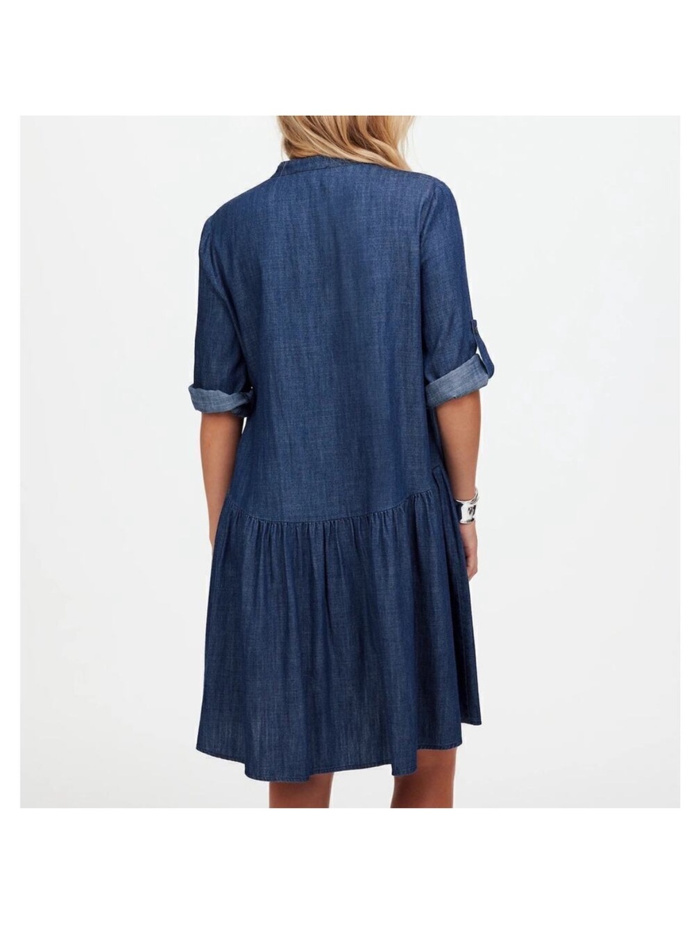Women’s Madewell Denim Shirt Dress: sz. Large